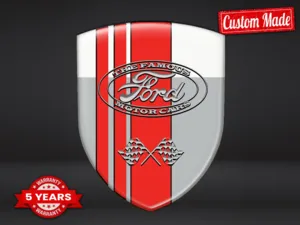 Ford Adesivi a Cupola Multimarca Alta Qualità Professionale
